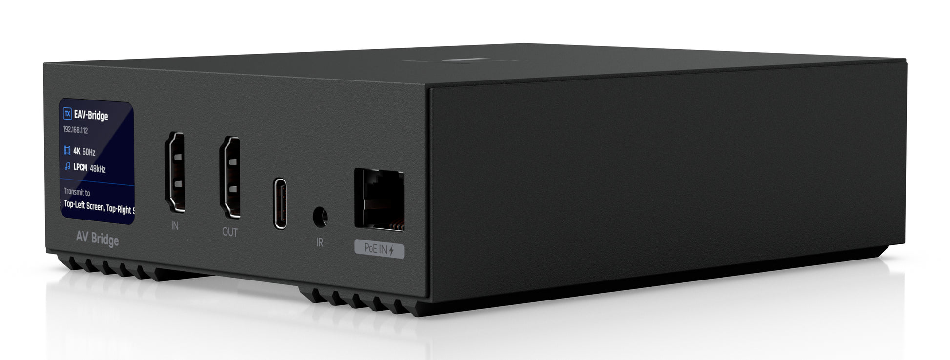 Ubiquiti PoE+ betriebener AV-over-IP – HDMI-over-IP Encoder, 4K60, PoE