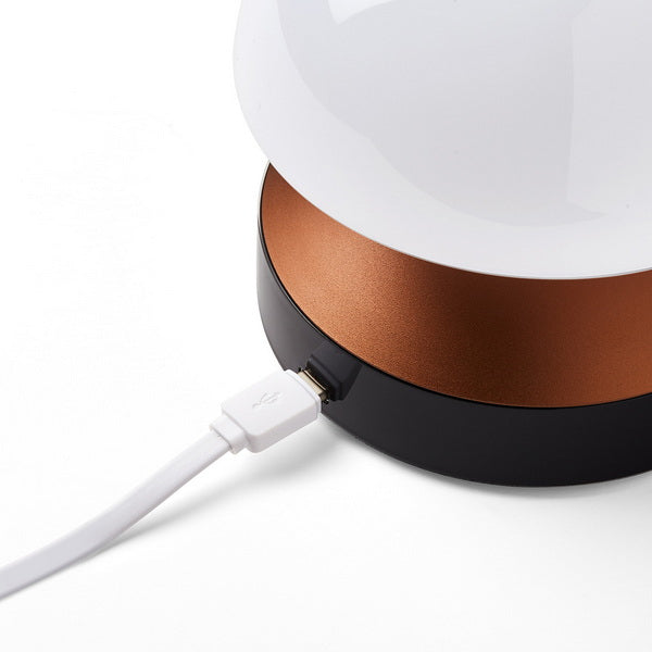 LEXON Lichtwecker Mina Sunrise – digital, bronze, Sonnenaufgangssimulation, Schlummerfunktion