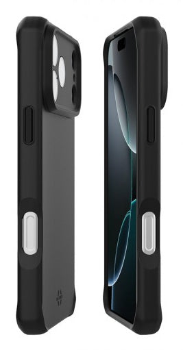 Mobilis Backcover – für Apple iPhone 17 Pro Max, Schwarz, bis 3 m sturzsicher