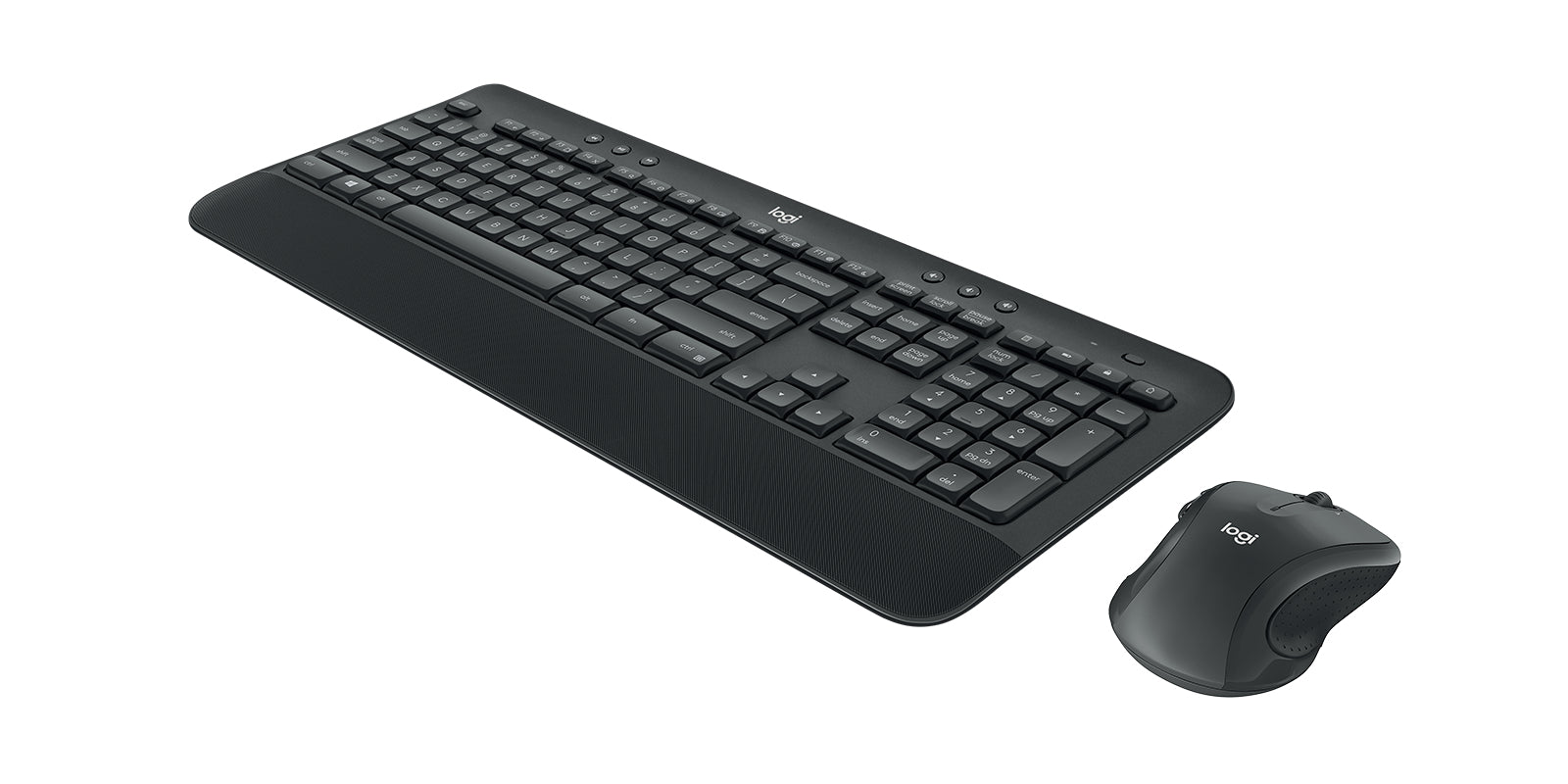 Logitech MK545 Advanced – Tastatur- und Maus-Set – 2,4 GHz USB-A (Nano-Empfänger) – QWERTY (US-INT) – Schwarz