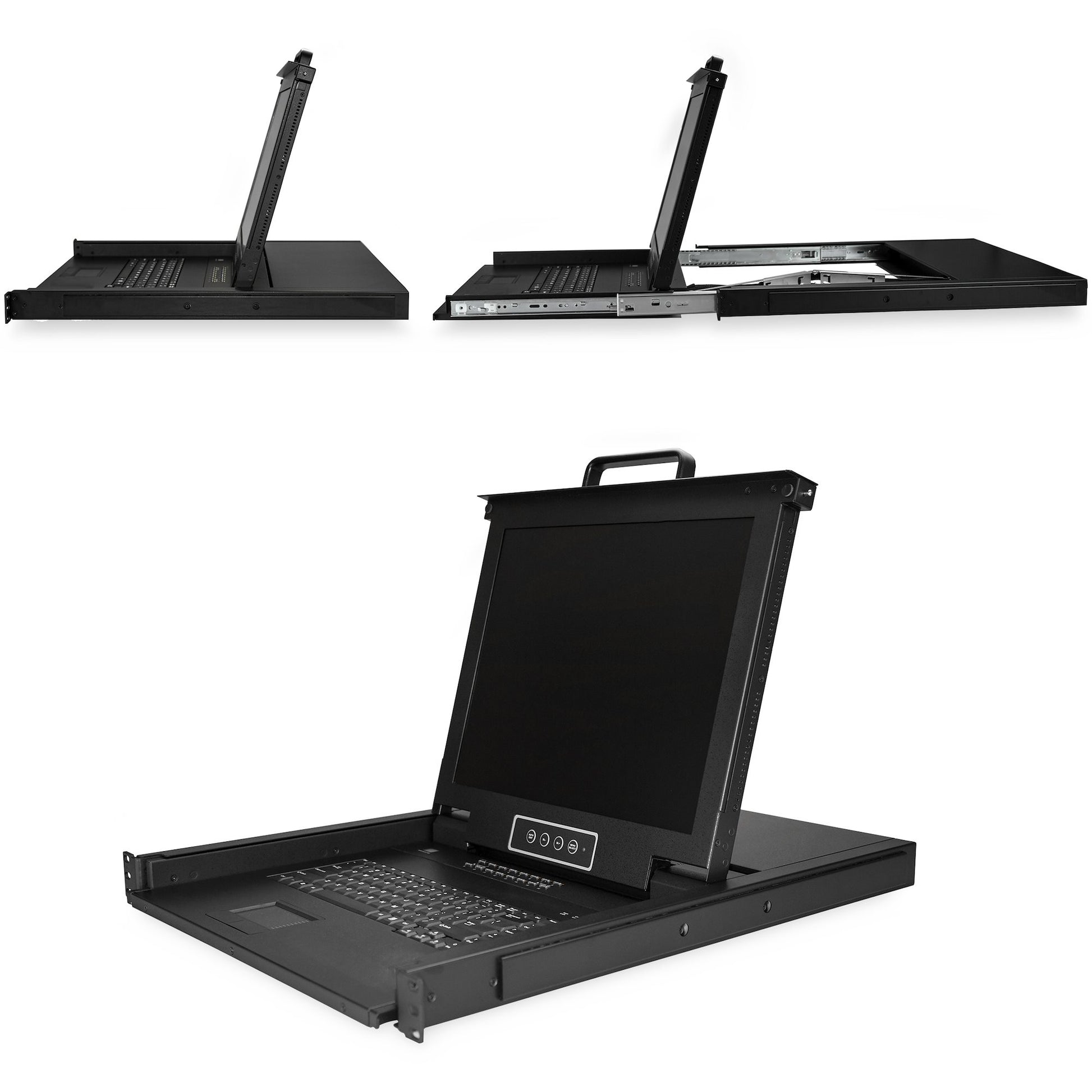 StarTech.com 17" Rack-LCD-Konsole – 16-Port VGA KVM – 1280 × 1024, USB 2.0 – 1U