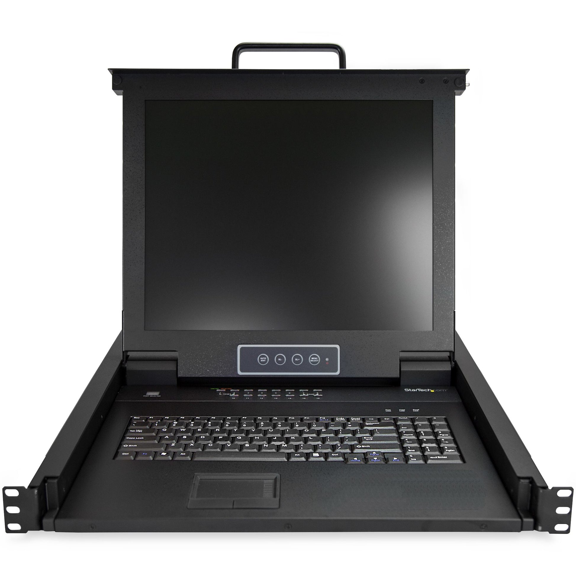 StarTech.com 17" Rack-LCD-Konsole – 16-Port VGA KVM – 1280 × 1024, USB 2.0 – 1U