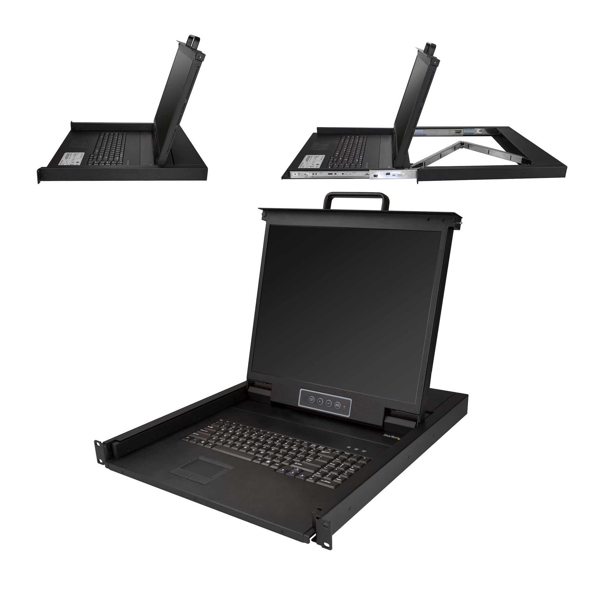 StarTech.com 19" Rack-LCD-Konsole – 1-Port VGA KVM, 1280 × 1024, USB – 1U