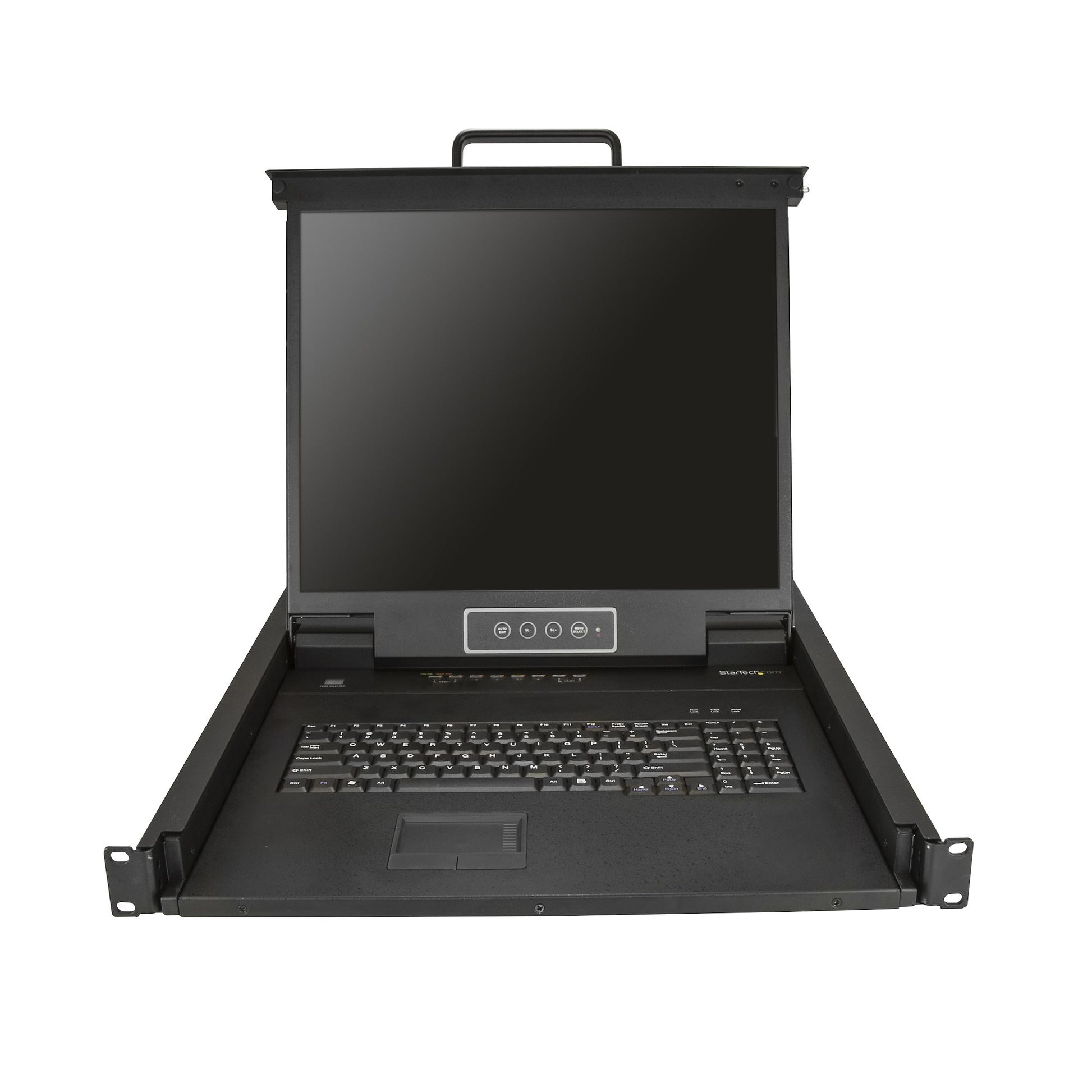 StarTech.com 19" Rack-LCD-Konsole – 1280 × 1024, 8-Port VGA KVM, USB 2.0 – 1U