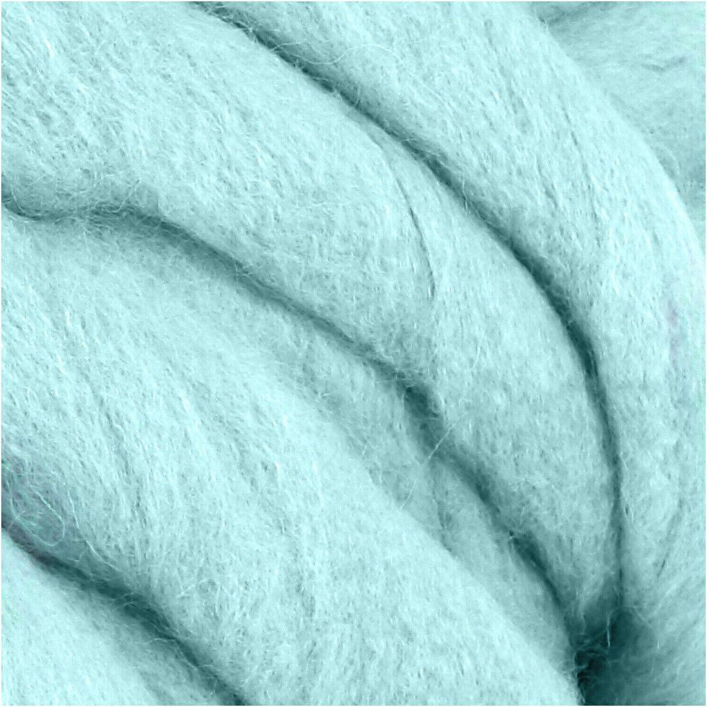 Creativ Company Acrylwolle XL Türkis – 300 g, 15 m, Acryl, Nadel 35 mm