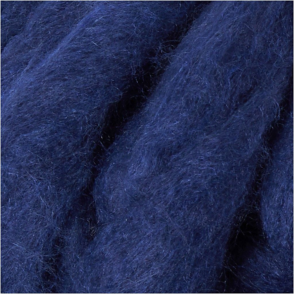 Creativ Company Acrylwolle XL Garn Dunkelblau – Acryl, 300 g, 15 m, Nadel 35 mm, 1 Stk.