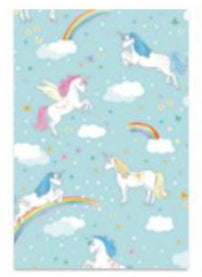 Stewo Geschenkpapier – Melody – gestrichenes Papier, 80 g/m² – 70 cm × 2 m
