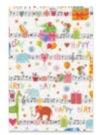 Stewo Geschenkpapier – Nana – 70 cm × 2 m – Gestrichenes Papier, 80 g/m2 – FSC, Recyclingfähig
