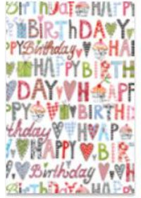 Stewo Geschenkpapier – Svea – gestrichenes Papier – 70 cm × 2 m