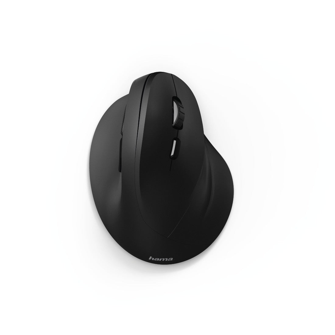 Hama EMW-500 Ergonomische Maus – kabellos, USB-A, 6 Tasten, für Rechtshänder, vertikal, schwarz