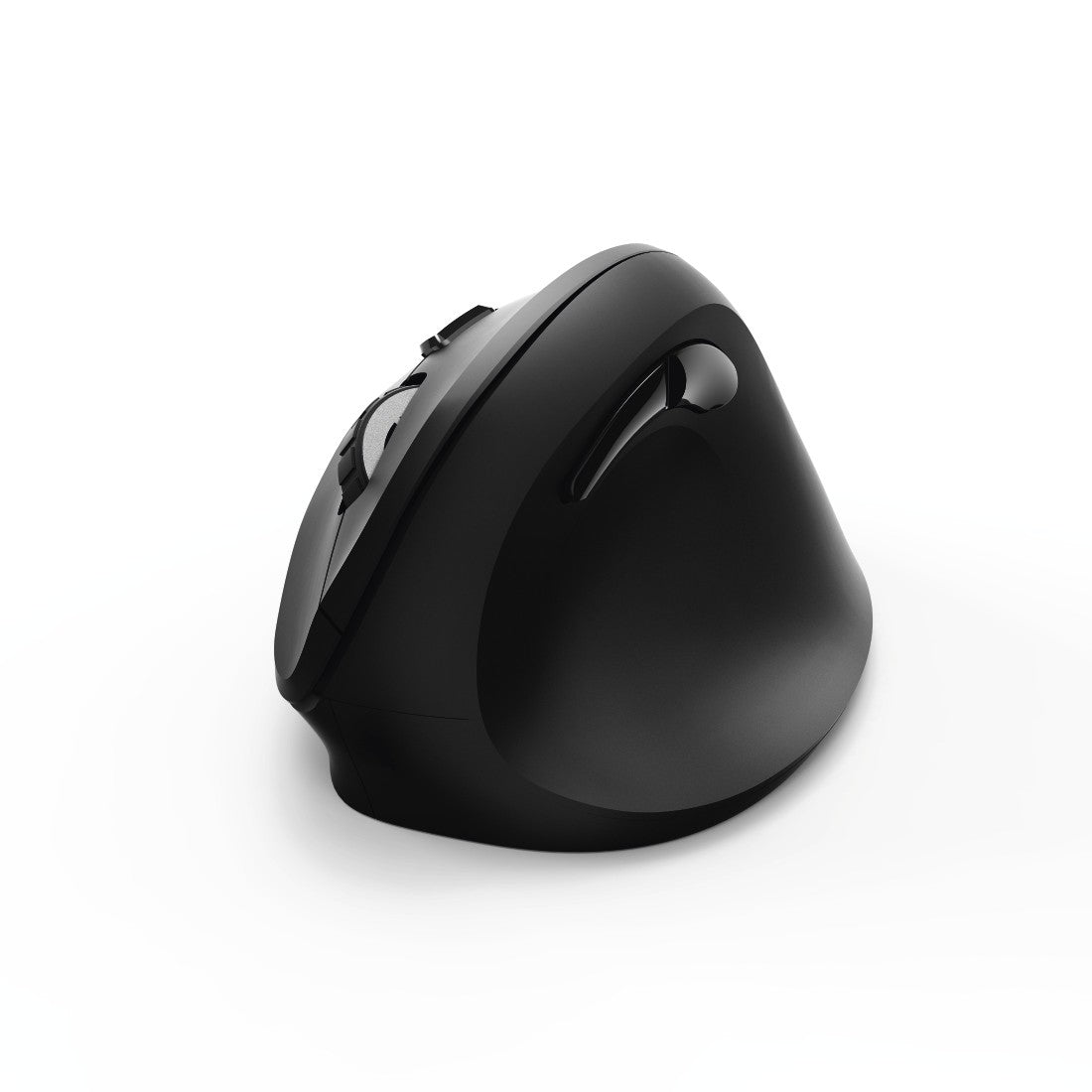 Hama EMW-500 Ergonomische Maus – kabellos, USB-A, 6 Tasten, für Rechtshänder, vertikal, schwarz