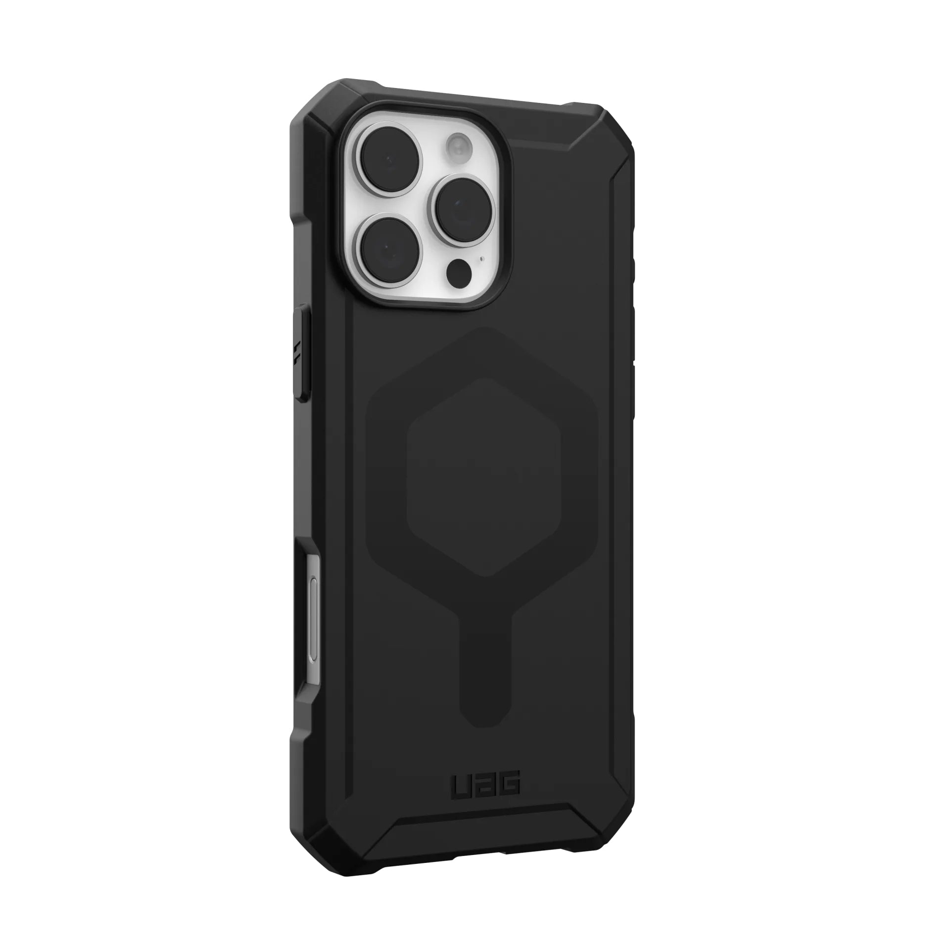 Urban Armor Gear Backcover Essential Armor – für Apple iPhone 16 Pro Max – schwarz – MagSafe-kompatibel