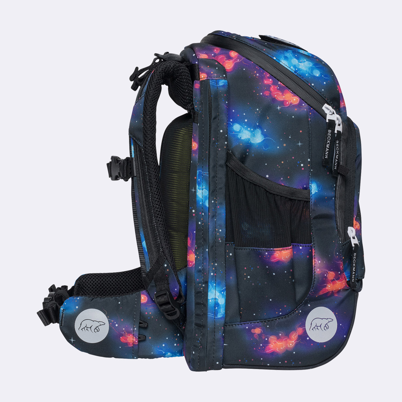 Beckmann Schulrucksack Active Air FLX – 6-teilig – Ninja Elements