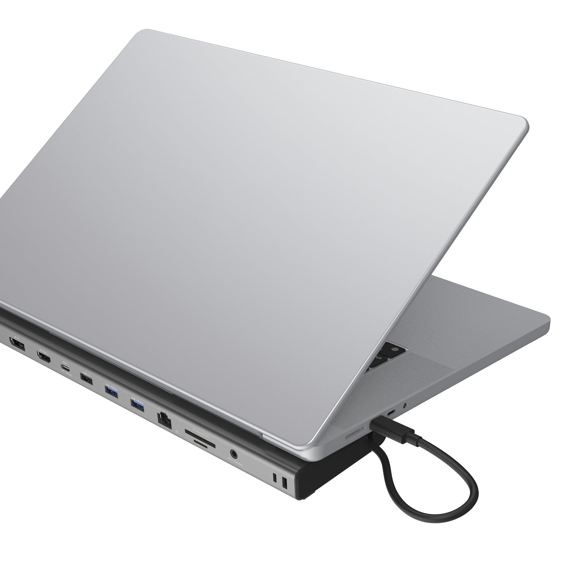 j5create JCD554-N Dockingstation – USB4, 1× DP, 2× HDMI, 3× USB-A, 1× USB-C, 85 W PD, GbE, für Windows/Mac
