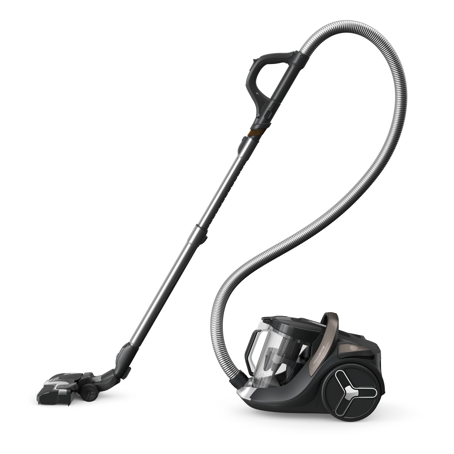 Rowenta Green Force Cyclonic Effitech Total Clean Bodenstaubsauger – beutellos, 500 W, 2,5 l