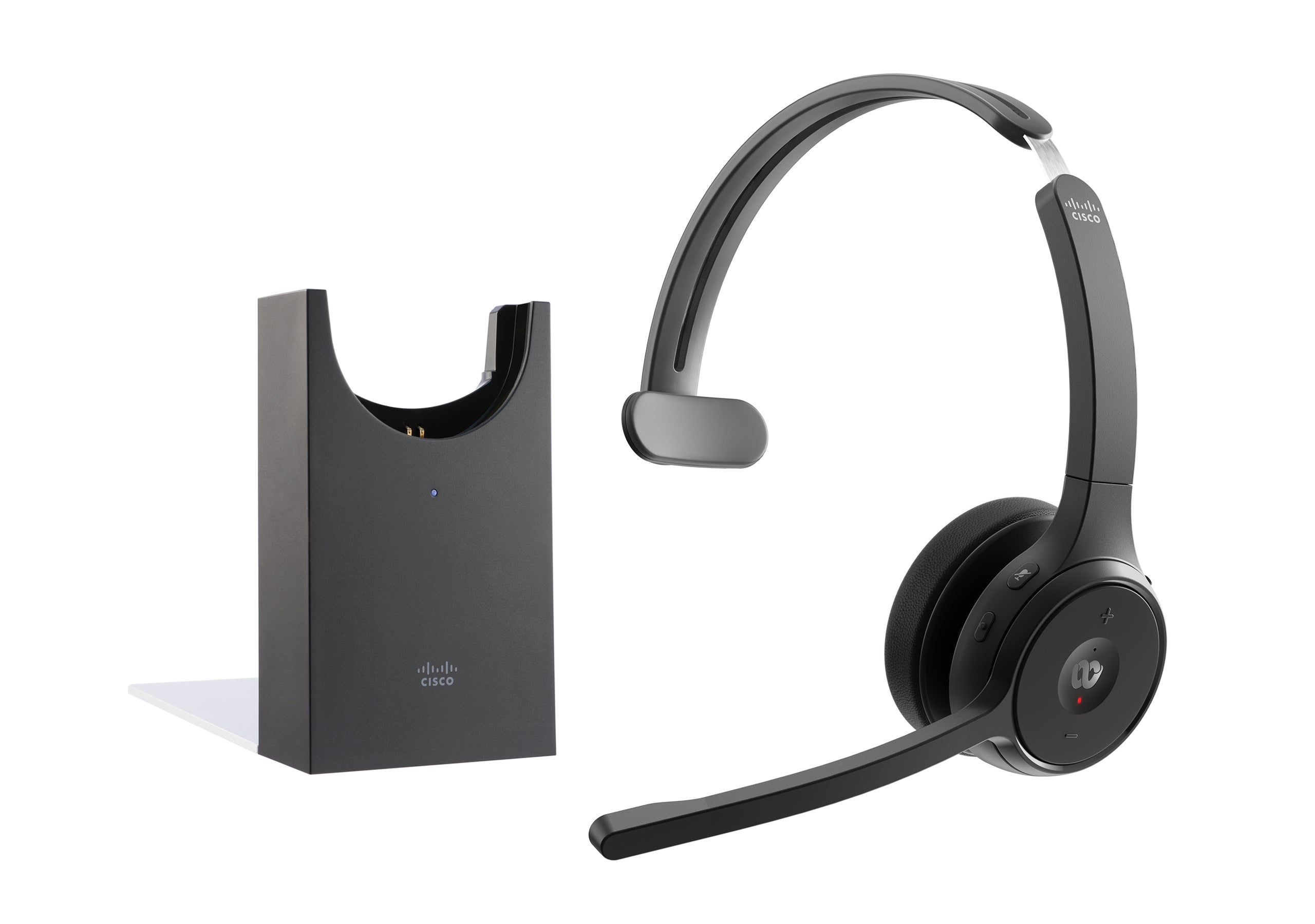 Cisco 721 – Mono Headset – USB‑A – mit Stand – Graphit