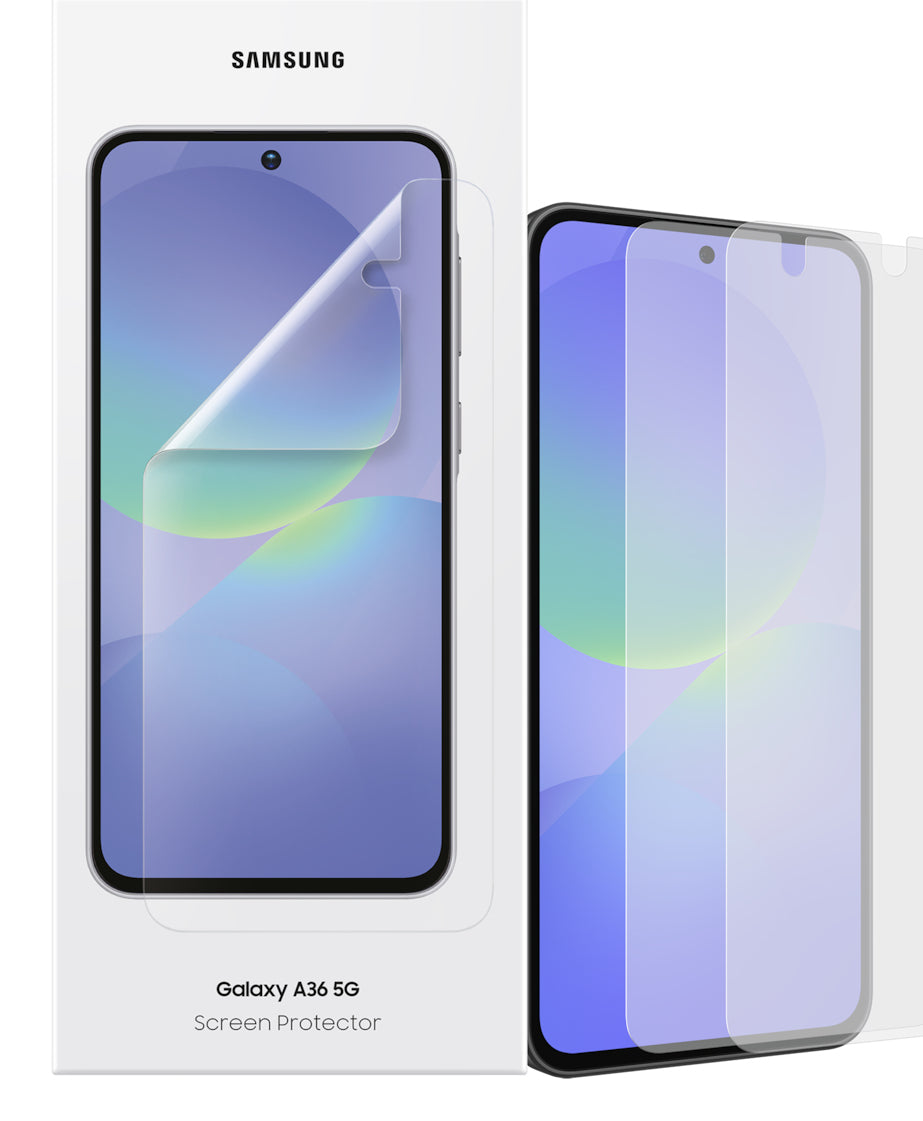 Samsung Displayschutzfolie – für Samsung Galaxy A36 5G, Anti-Fingerprint, Kratzresistent, Transparent