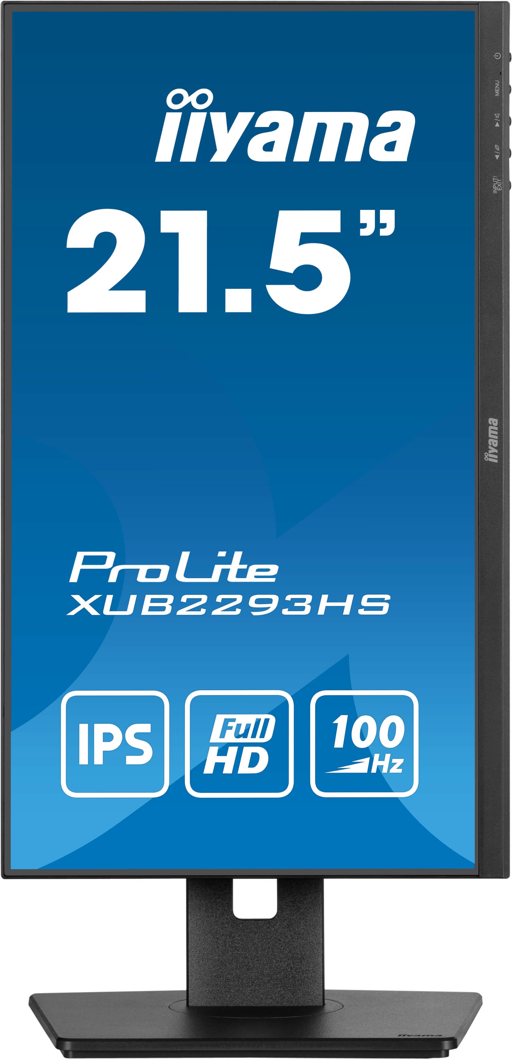 iiyama XUB2293HS-B6 – Monitor, 21,5" 1920 × 1080 (Full HD), IPS, 250 cd/m²