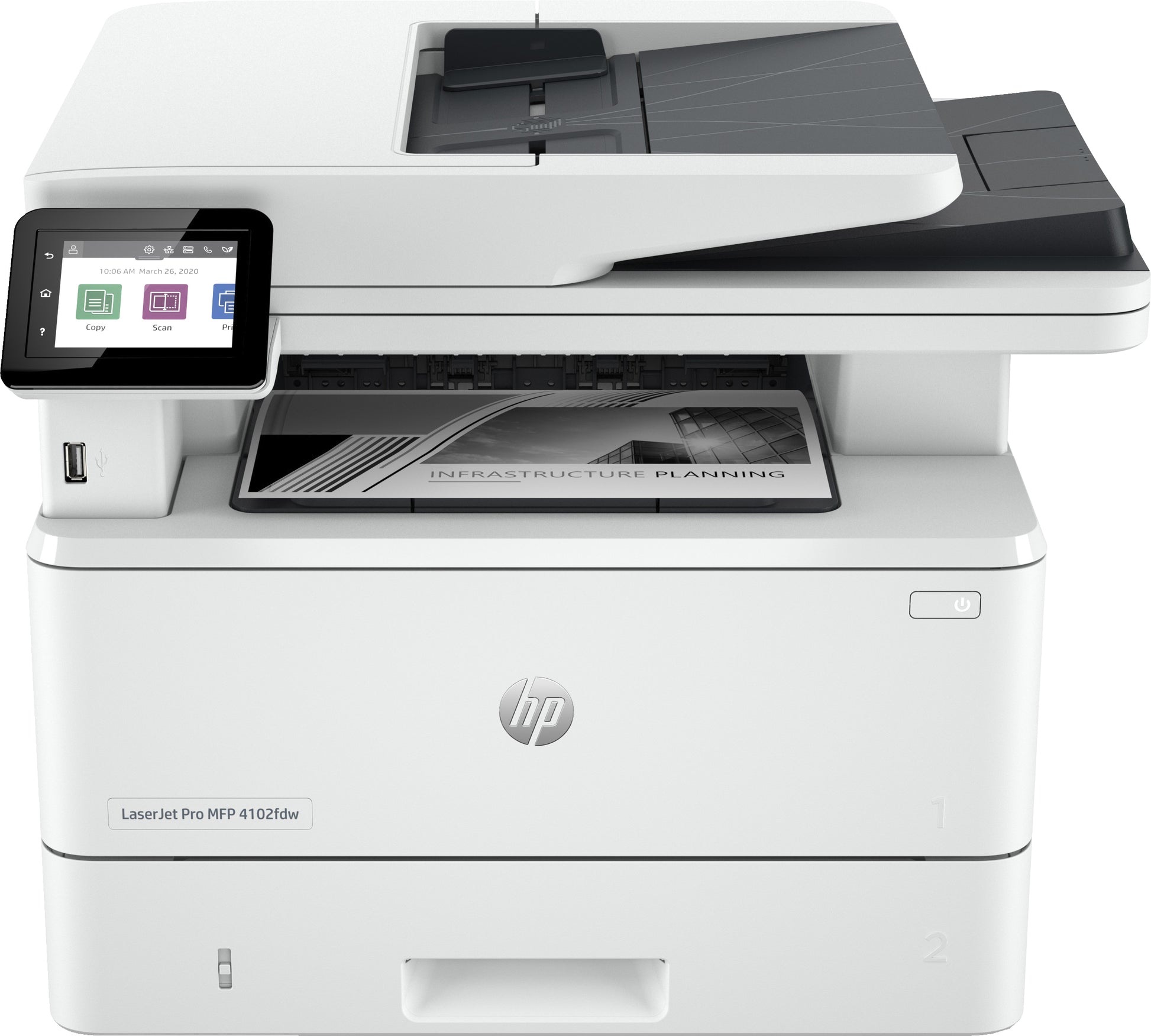 HP LaserJet Pro 4102 dw – S/W Laser-MFP, 3-in-1