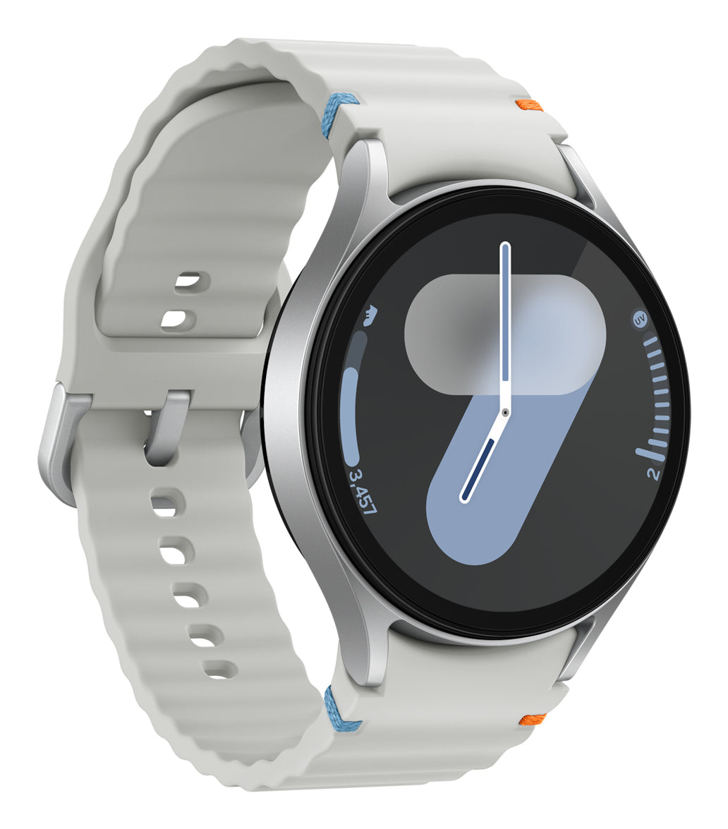 Samsung Galaxy Watch7 – Smartwatch – 44 mm, 1,47", GPS, Bluetooth, AMOLED, Saphirglas, IP68, 5 ATM, Silber