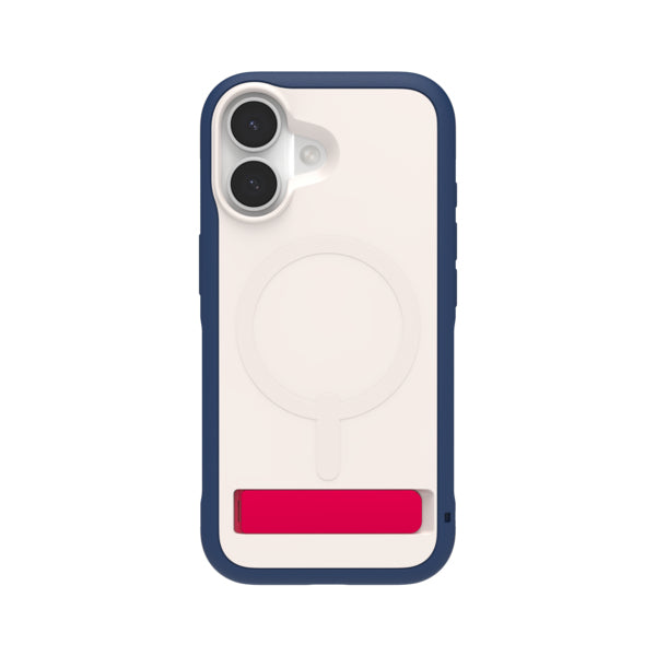 ZAGG Sedona Snap Backcover – für Apple iPhone 17, Graphen, Blau / Rot / Weiss, bis 4 m Sturzsicher