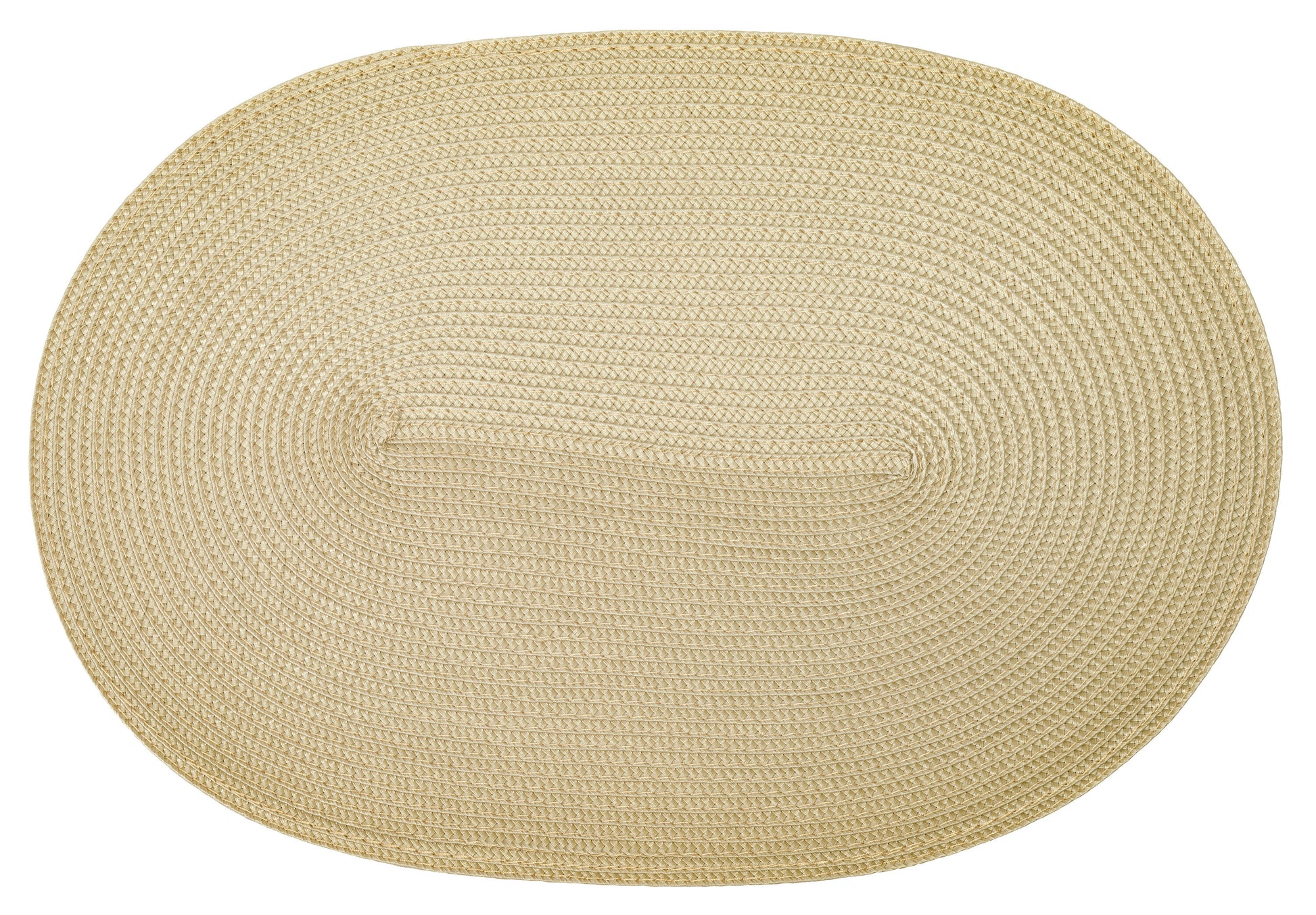 d-c-fix Tischset – oval, PP, beige, 44 × 29 cm