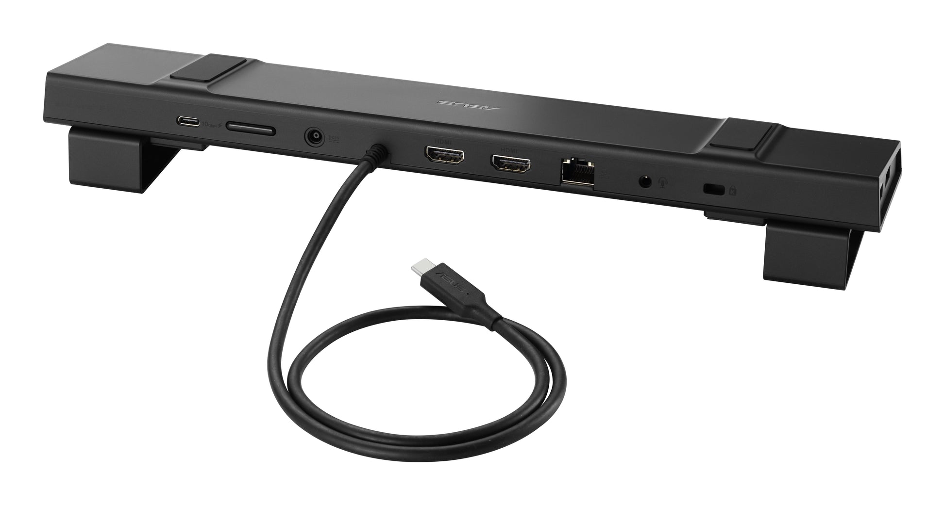 ASUS DC310 Dockingstation – USB-C, 2× HDMI, 4× USB-A, 1× USB-C, 100 W PD, GbE, 3,5 mm Audio, für Windows/Mac