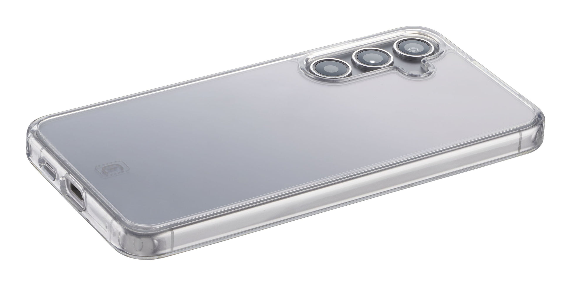 Cellularline Backcover – für Samsung Galaxy S25+ – transparent – Kunststoff – kabelloses Laden