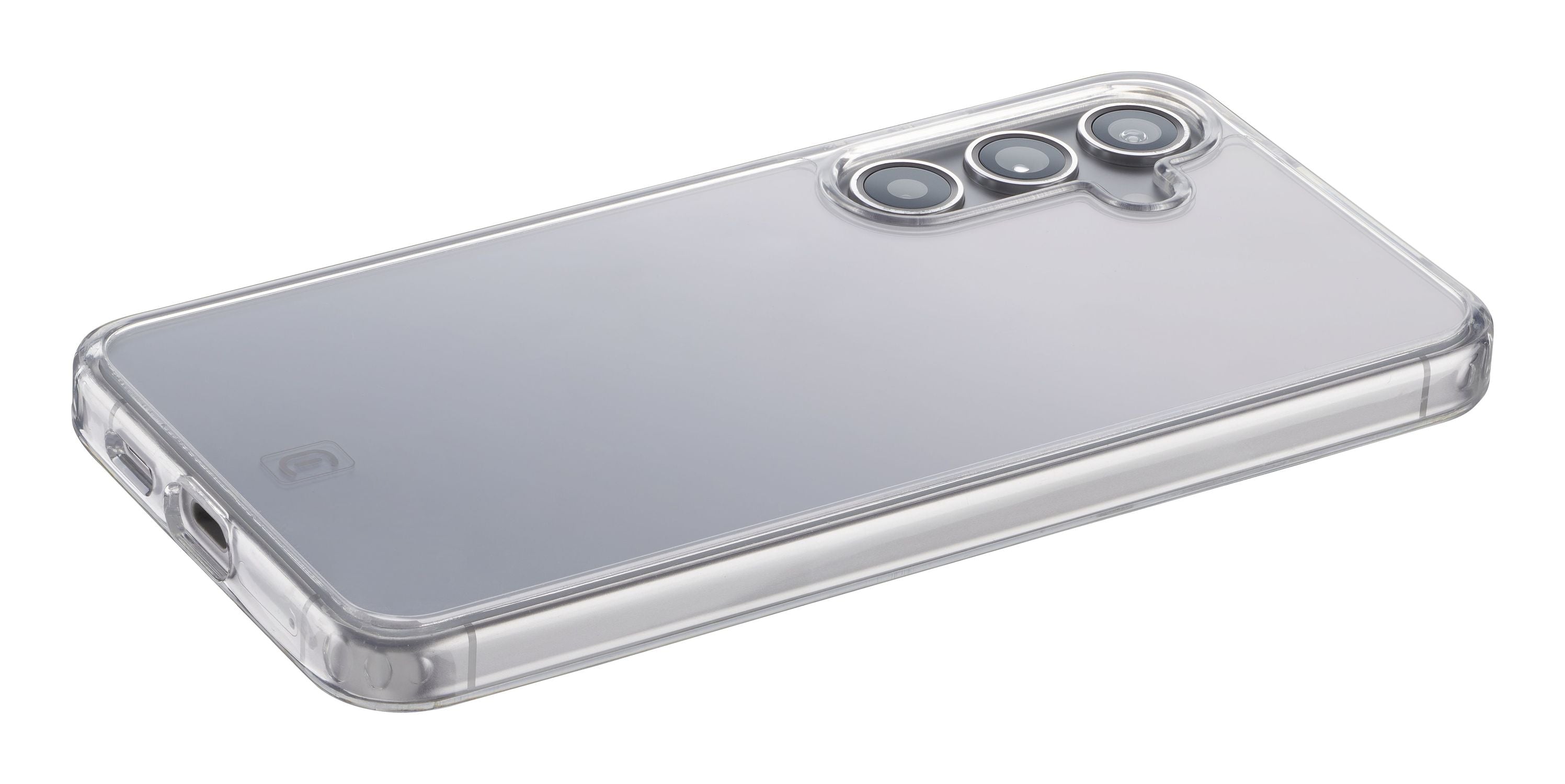 Cellularline Backcover – für Samsung Galaxy S25+ – transparent – Kunststoff – kabelloses Laden