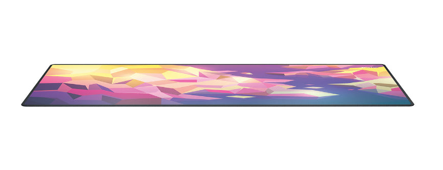 CHERRY XTRFY GP5 LITUS – Gaming-Mauspad – 920×400×3 mm, Tuch/Gummi, Pink, Gestickte Kanten