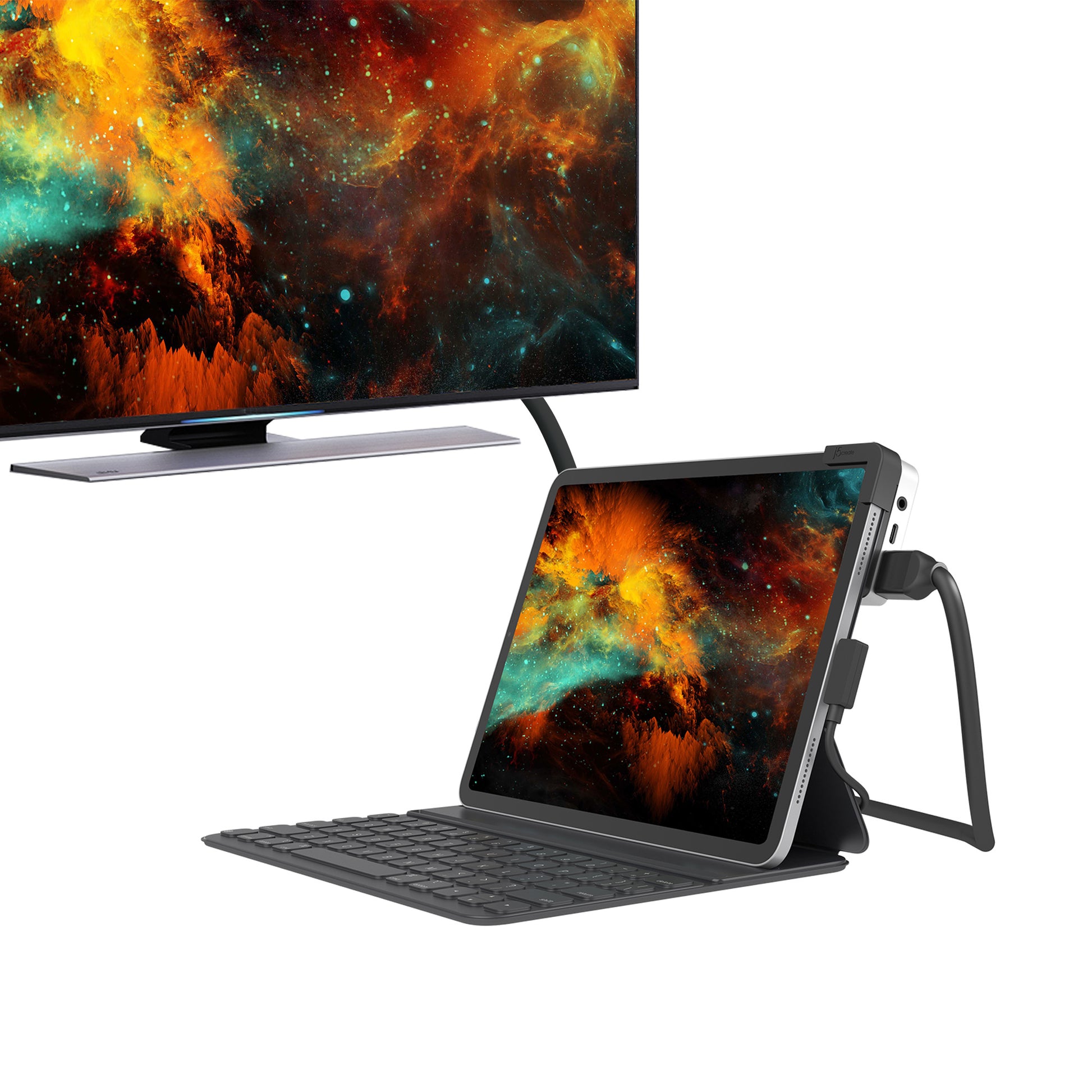 j5create USB-C Reise-Dock – für iPad und iPad Pro, 4K 60 Hz HDMI
