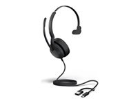 Jabra EVOLVE2 50 – Mono Headset – USB‑C/USB‑A – für Microsoft Teams