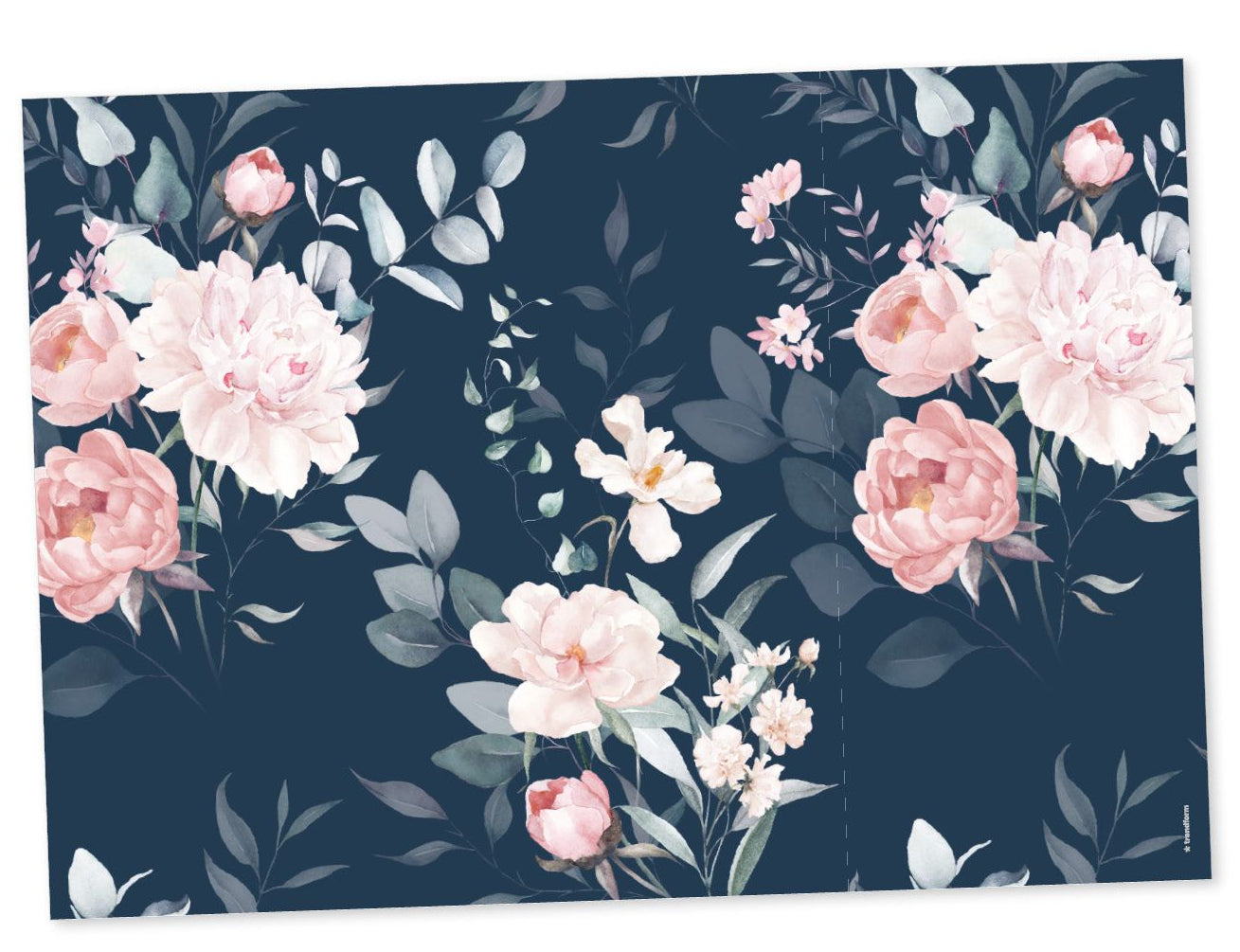Trendform Tischset – 29,7×42 cm, 6er-Pack, Papier, Mehrfarbig, Blume, FSC