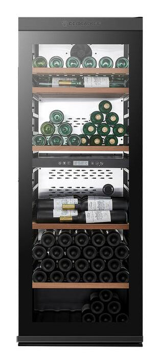 Climadiff Weinkühlschrank MILLESIME190DB – 380 l, 240 V, Kompressor, Energieeffizienzklasse F