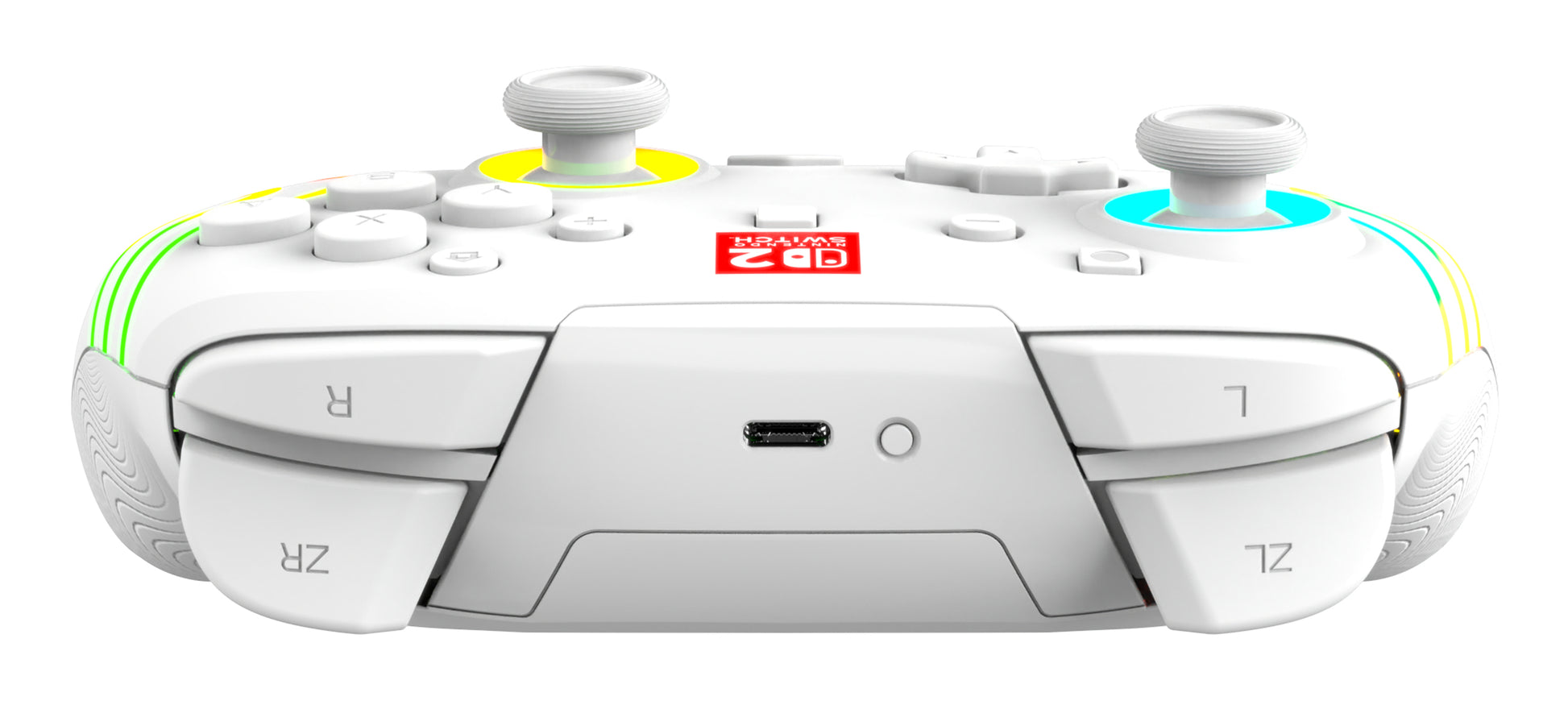 Turtle Beach Afterglow Wave – Gamepad – USB + Bluetooth, RGB, für Nintendo Switch, Weiss