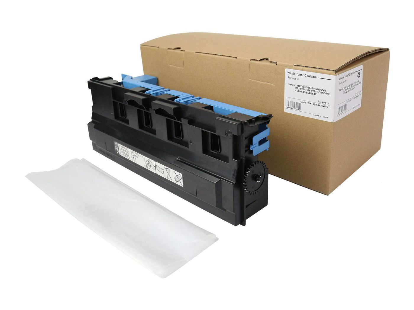 CoreParts Resttonerbehälter (kompatibel mit Konica Minolta) – für Bizhub 224E, 284E, 364E und andere