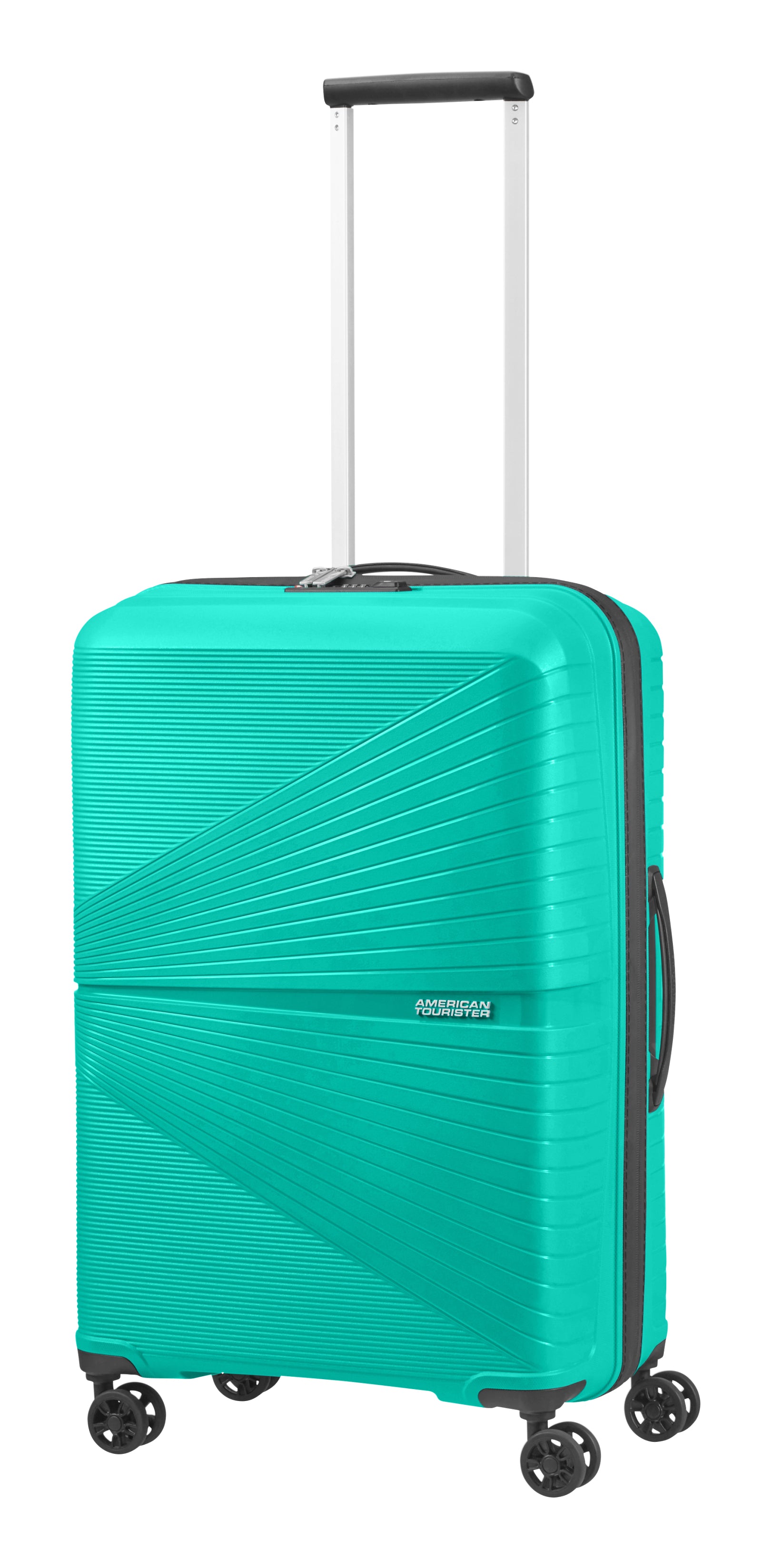 American Tourister Trolley Airconic – 67 l, Hartschale, 4 Doppelrollen, mit TSA, Aqua