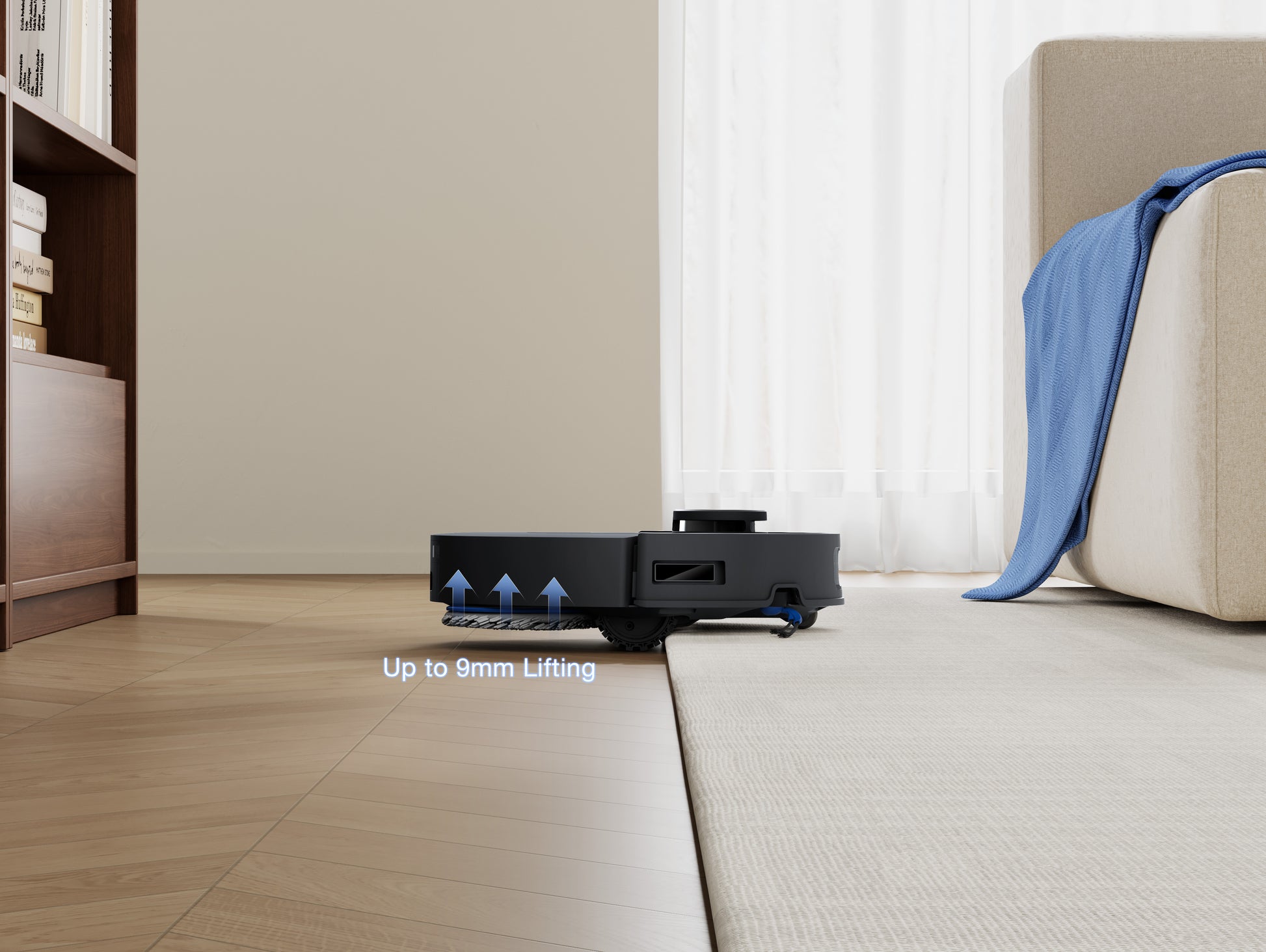Ecovacs Saugroboter DEEBOT T30e OMNI, mit Absaugstation, mit Wischfunktion – 25000 Pa, 180 min, Höhe 100 mm