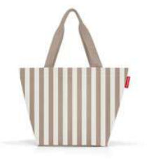 Reisenthel Stofftasche, Polyester, Motiv Summerstripes Coffee, 510×305×260 mm