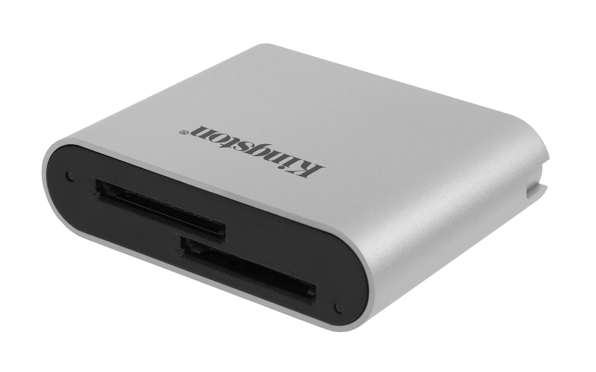 Kingston Technology Kingston – USB-Kartenleser USB-C – SD/SDHC/SDXC – USB 3.2 Gen 1 (5 Gbit/s) – Schwarz/Silber – für Windows, Mac