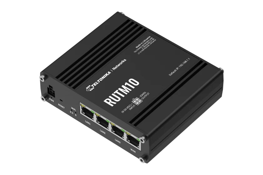 Teltonika RUTM10 – WLAN-Router – Wi-Fi 5 Dual-Band (2,4/5 GHz), 867 Mbit/s