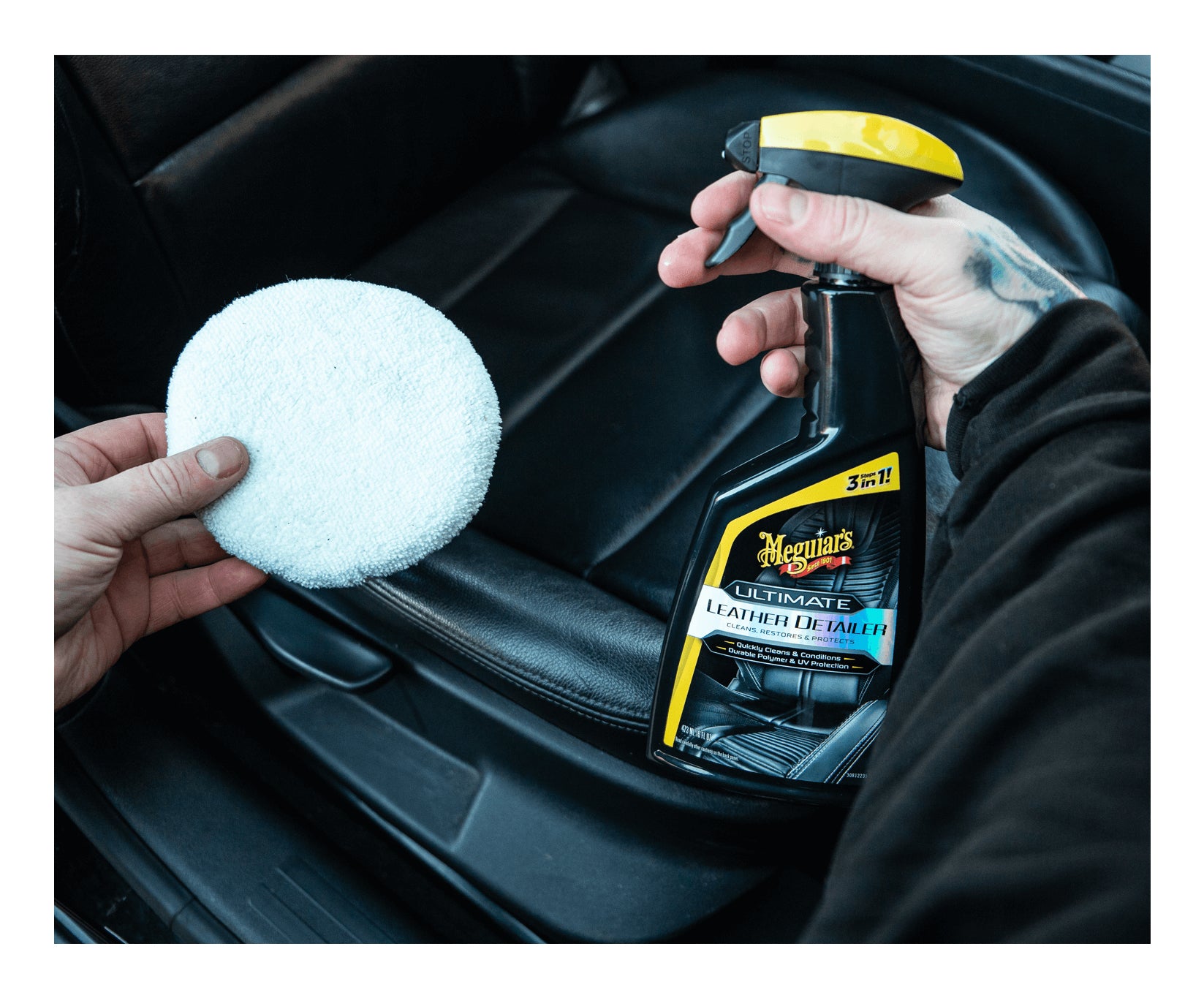 Meguiar's Lederpflege – für Leder – 473 ml – 1 Stk. – Spray