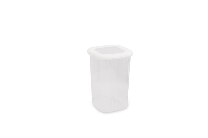Hermia Vorratsdosen-Set 3×500 ml, 3×1,2 l, 3×1,8 l, Kunststoff, Weiss