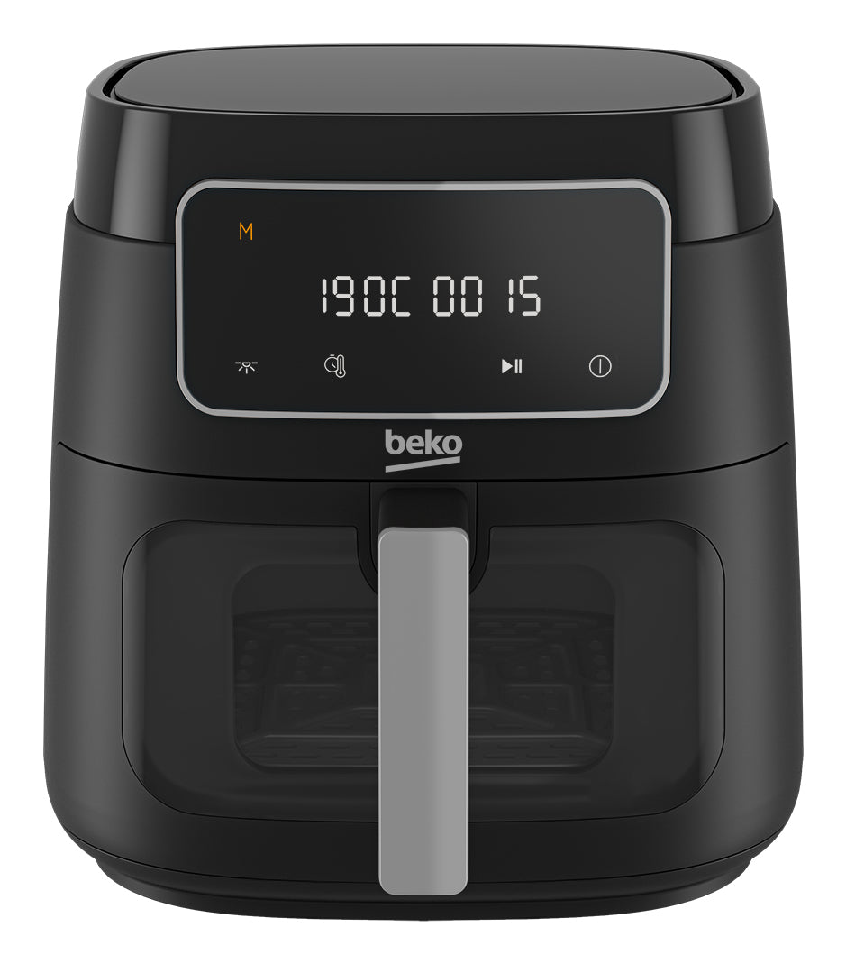 Beko Heissluftfritteuse AF 4000 – 7,6 l, 9 Programme & Timer, 1750 W – Schwarz