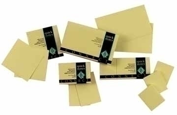 Connect Quick Notes Haftnotizen – 40 × 50 mm – gelb, 100 Blatt/Block, 12er-Pack