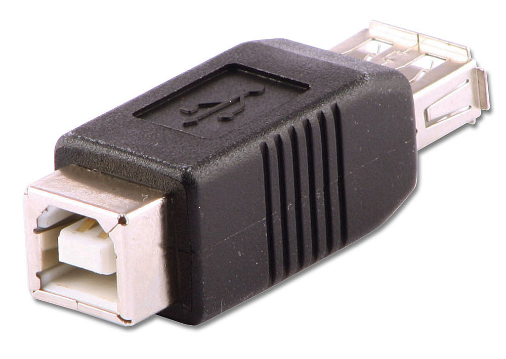 LINDY – USB-A (Buchse) auf USB-B (Buchse) Adapter