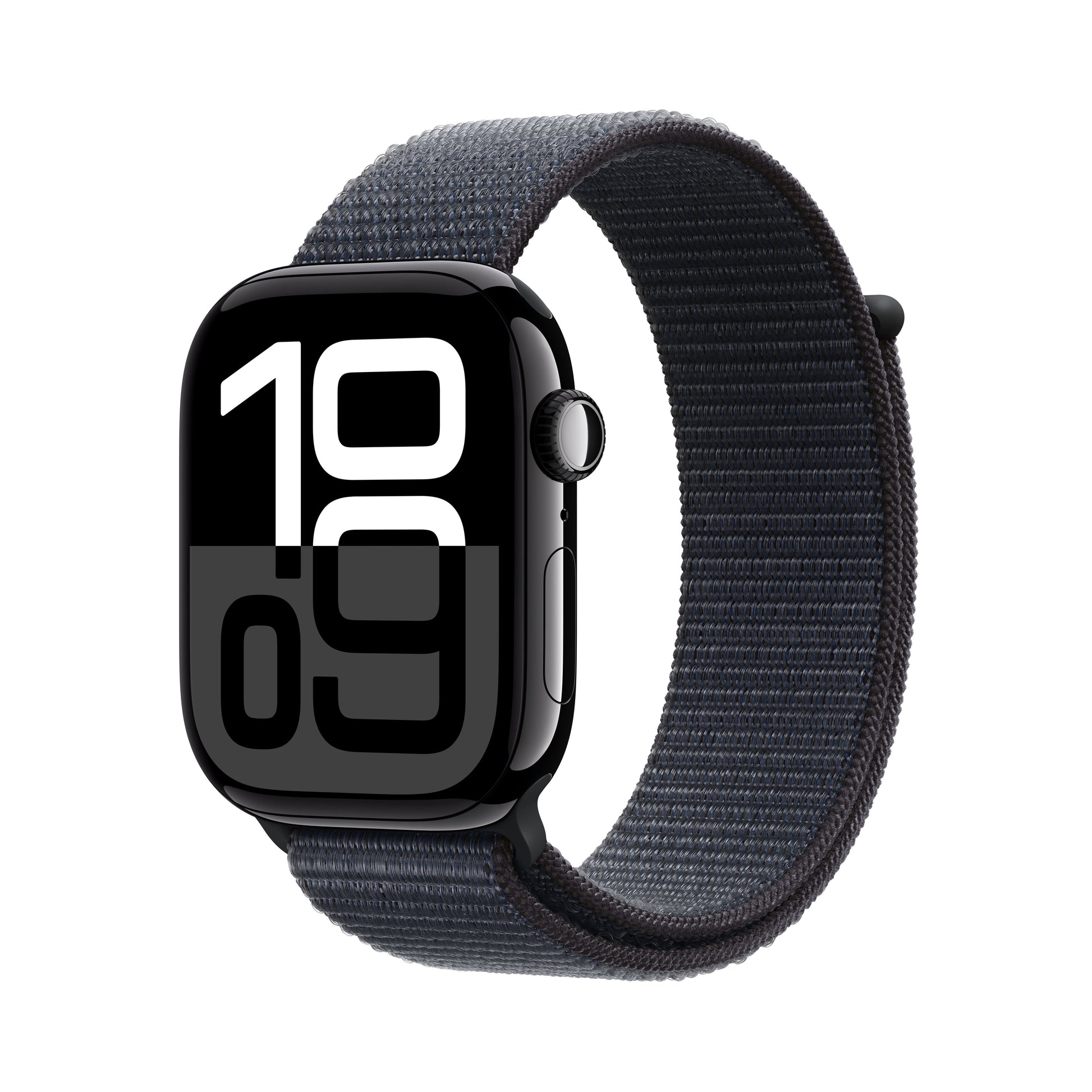 Apple Watch S10 – Smartwatch – 46 mm, GPS, AMOLED, 50 m, Jet Black, Ink Sport Loop