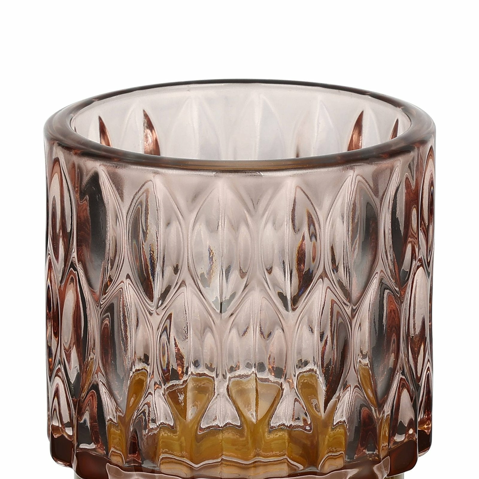 EGLO Bezamby Windlicht – Glas, Gold – Ø 7 × 8 cm