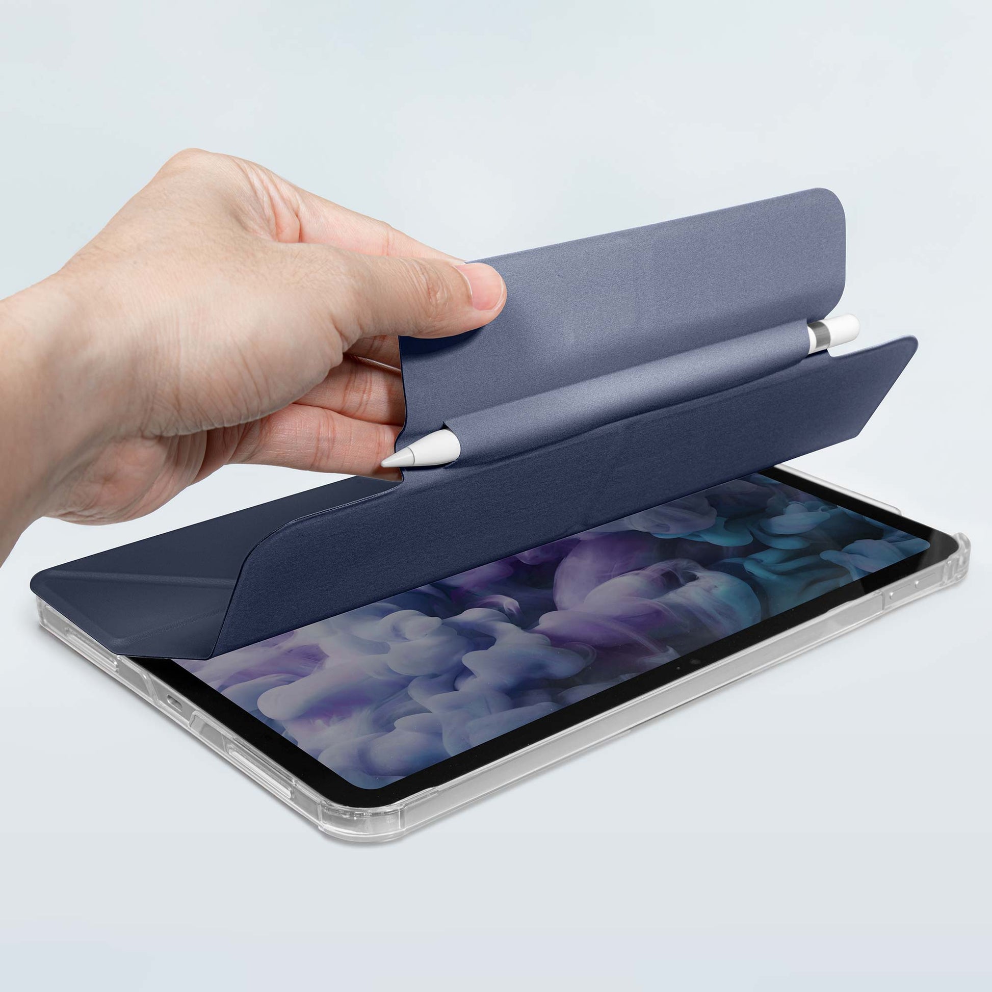 LAUT HUEX FOLIO Tablet-Hülle für iPad Pro 11" (2024) – Navy