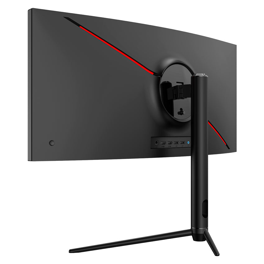 LC-Power LC-M30UWFC – Monitor, 29,5", VA, 200 Hz, 250 cd/m², Gebogen, FreeSync, VESA 100 × 100, Schwarz